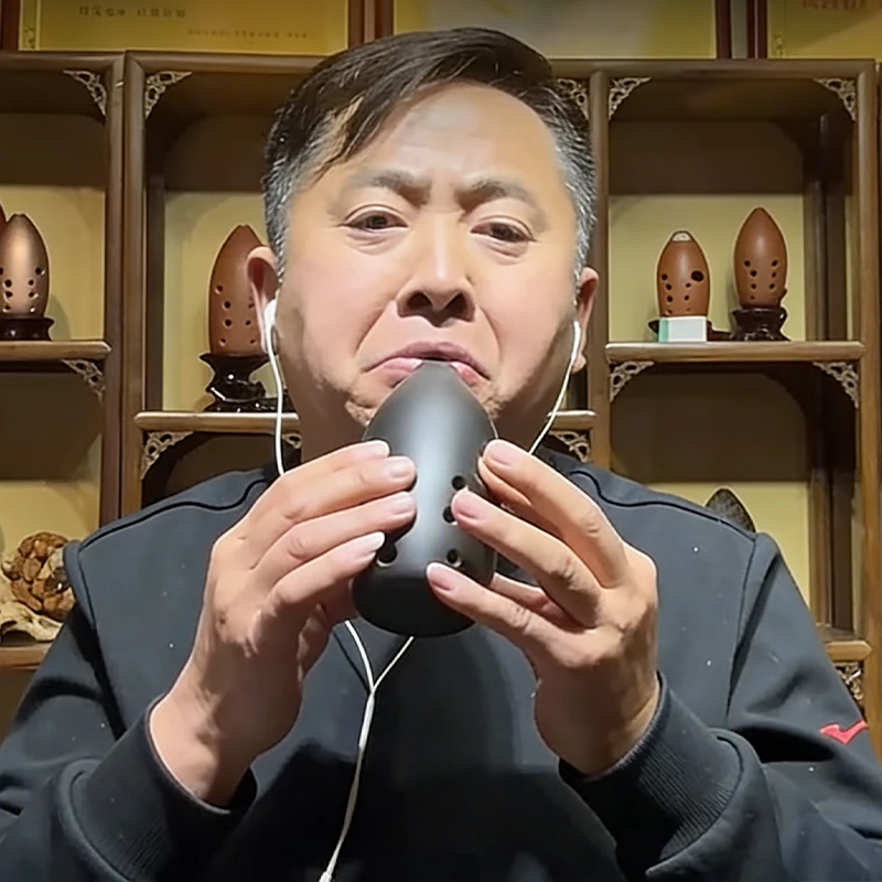 Musical Instrument Ancient - Ocarina de Cerâmica Xun de 8