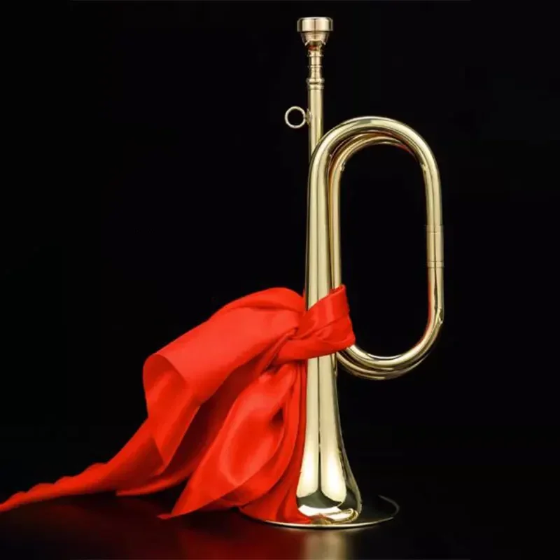 Musical Instrument Cornet - Trompete de latão para crianças iniciantes,
