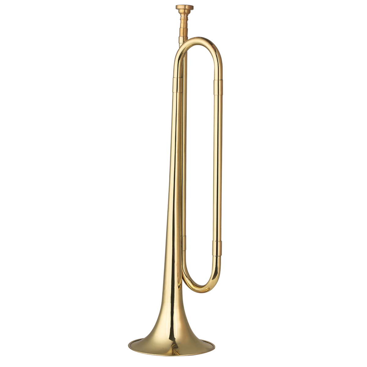 Musical Instrument Cornet - Trompete de cavalaria de trompete banhado