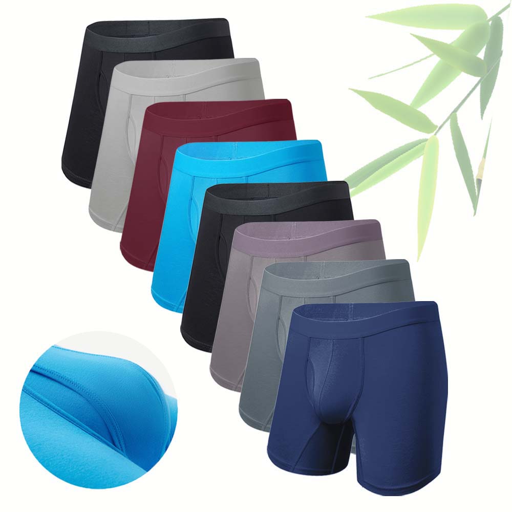 Didgeridoo Bamboo - 8 Peças Cuecas Boxer Masculinas de
