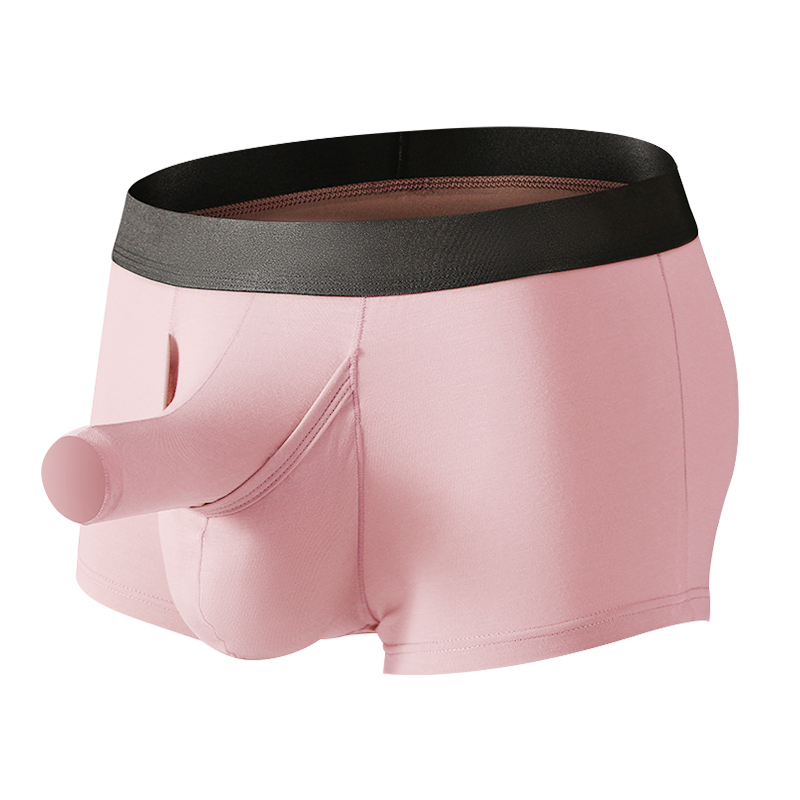 Didgeridoo Bamboo - Cuecas Boxer Masculinas Sexy com Bolsa
