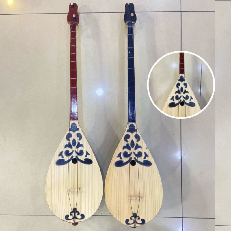 Musical Instrument Project - 80cm dombra 2 cordas kazakh instrumentos