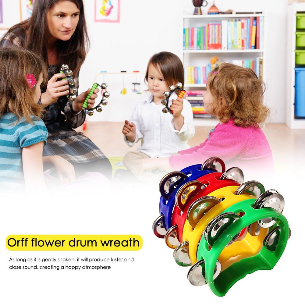 Musical Instrument All - 4 peças pandeiro jingles chocalho sino