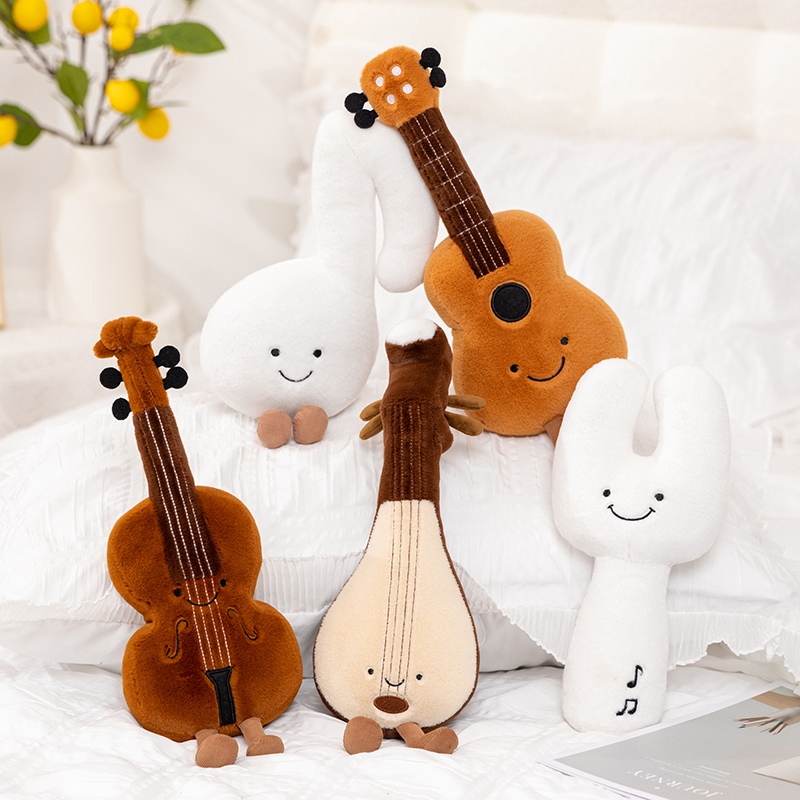 Musical Instrument Project - Brinquedo de pelúcia musical bonito violino