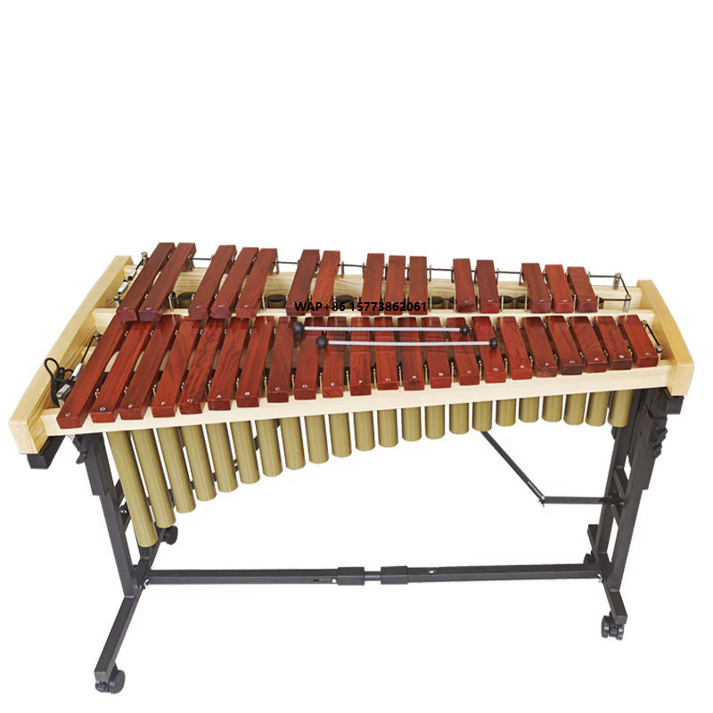 Musical Instrument Marimba - Xilofone de metal de 37 tons