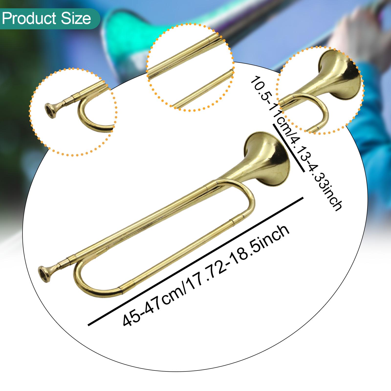 Musical Instrument Cornet - Corneta de Trompete BB com Bocal,