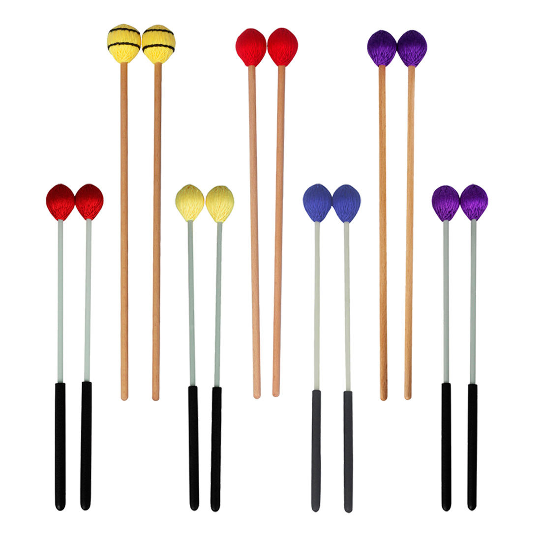 Musical Instrument Marimba - 2 Peças de Baquetas para Marimba