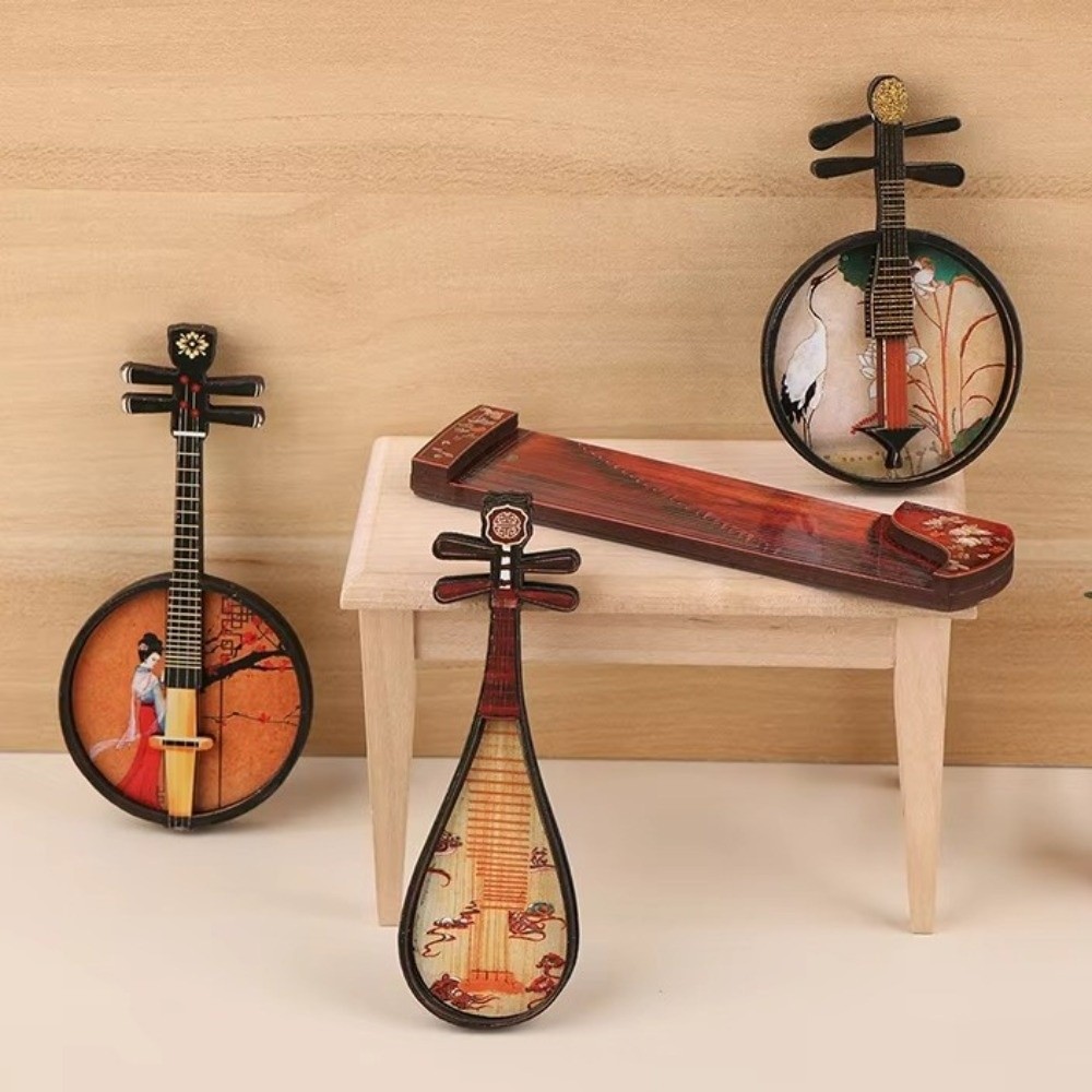 Conjunto de 4 Ímãs de Geladeir - Musical Instrument Ancient avaliação e preço
