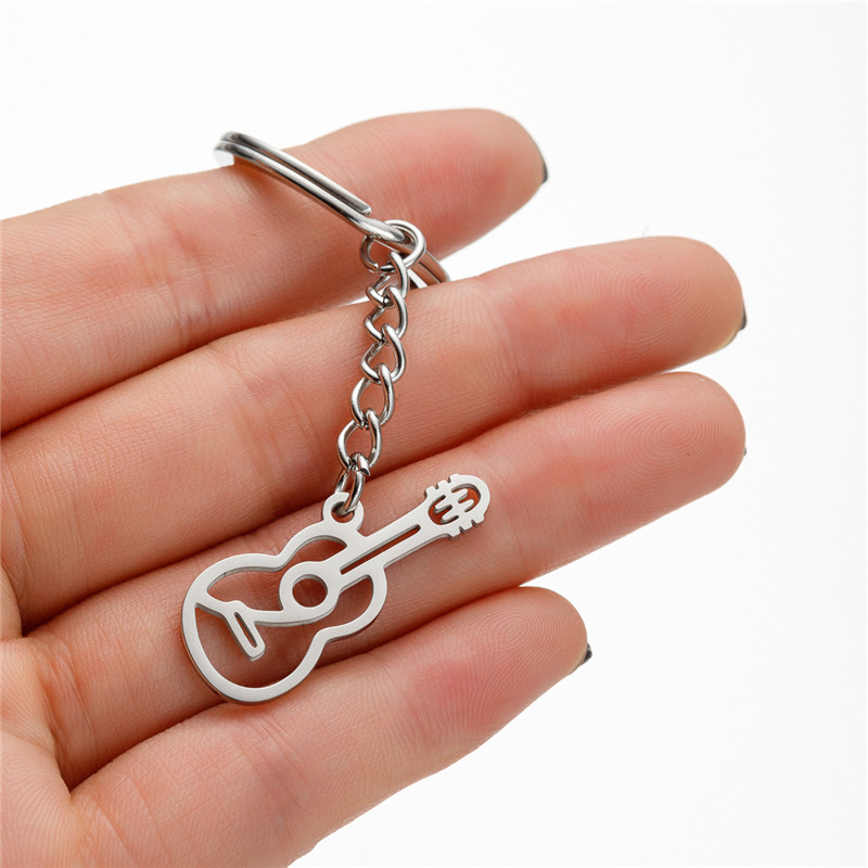 Chaveiro de Guitarra em Aço In - Musical Instrument All avaliação e preço