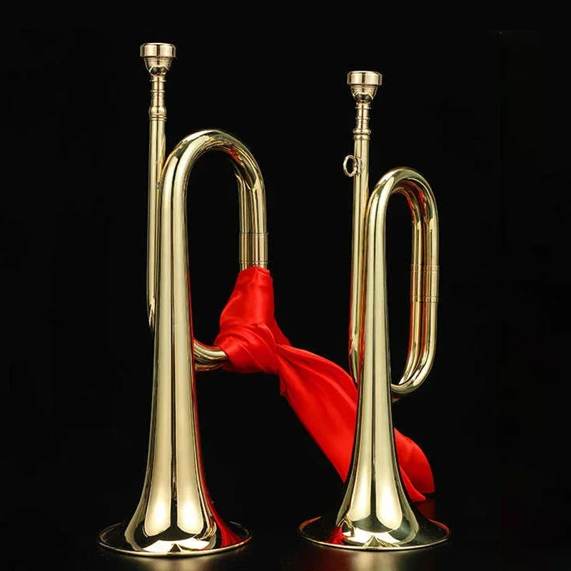 Trompete de latão para criança - Musical Instrument Cornet avaliação e preço