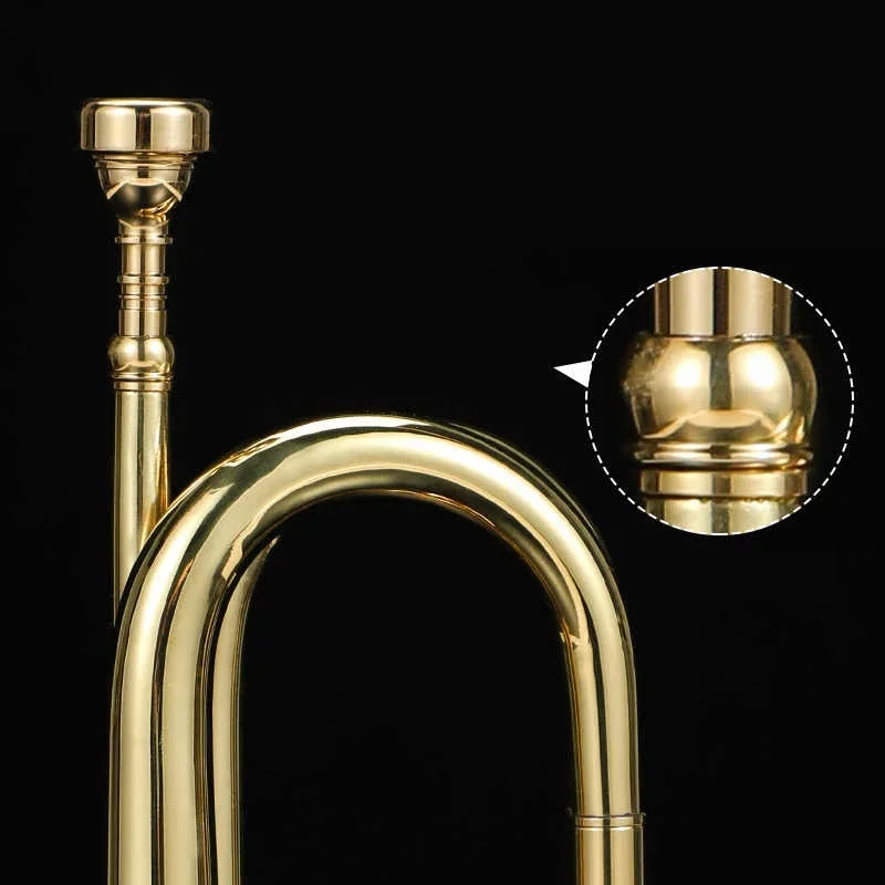 Trompete de latão para criança - Musical Instrument Cornet avaliação e preço