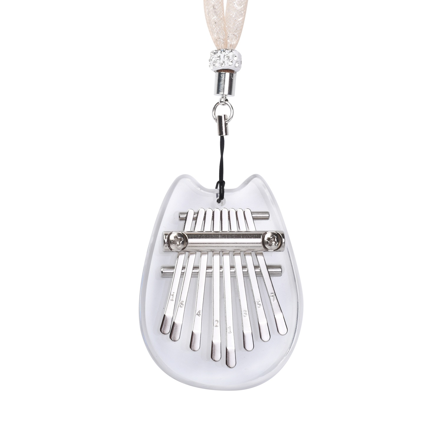 8 teclas mini kalimba requinta - Musical Instrument Marimba avaliação e preço