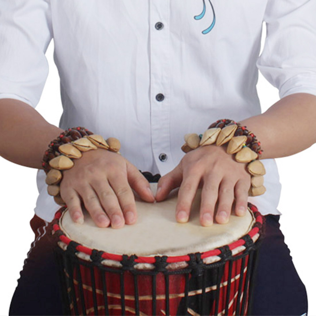 LADE Nuts Shell Pulseira Handb - Musical Instrument Congo avaliação e preço
