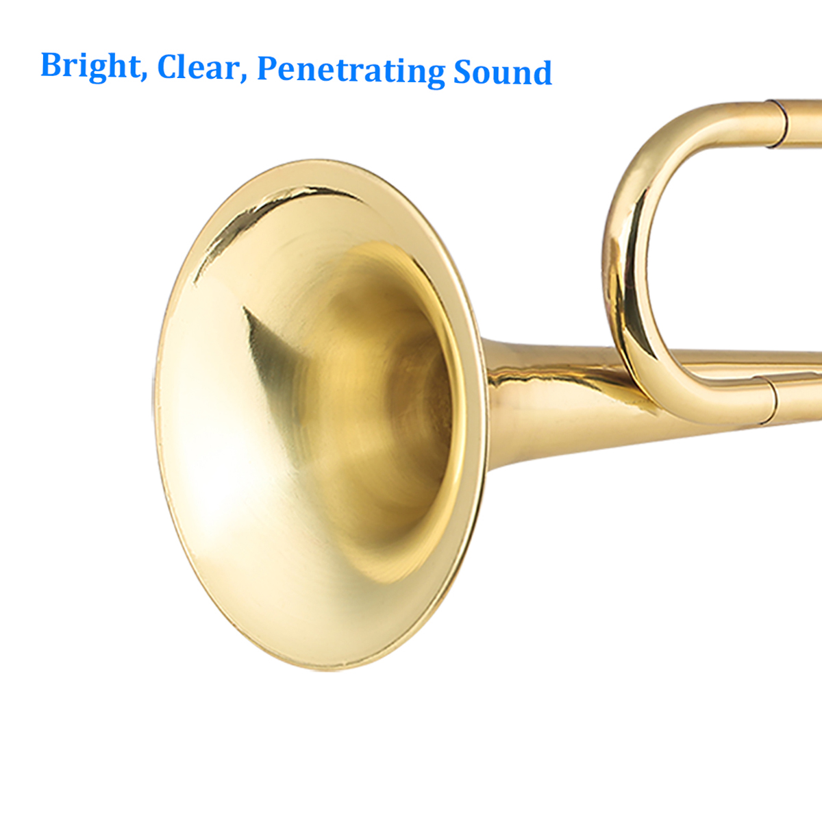 Trompete de cavalaria de tromp - Musical Instrument Cornet avaliação e preço