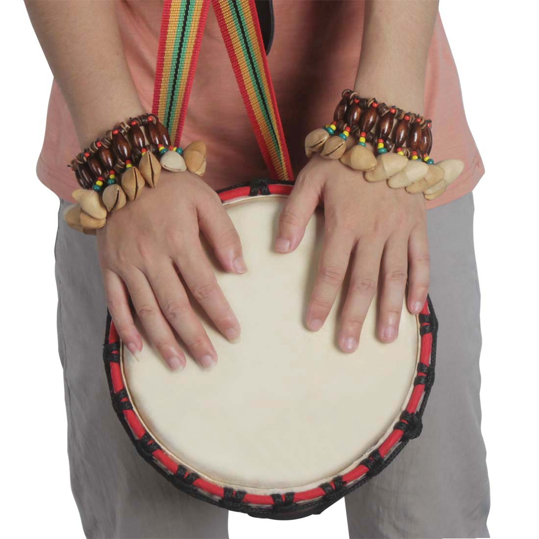 Sinos artesanais nozes concha  - Musical Instrument Congo avaliação e preço