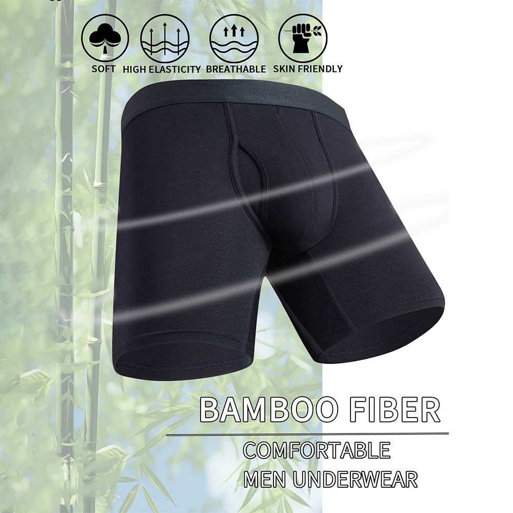 Conjunto de 8 Cuecas Boxer Mas - Didgeridoo Bamboo avaliação e preço