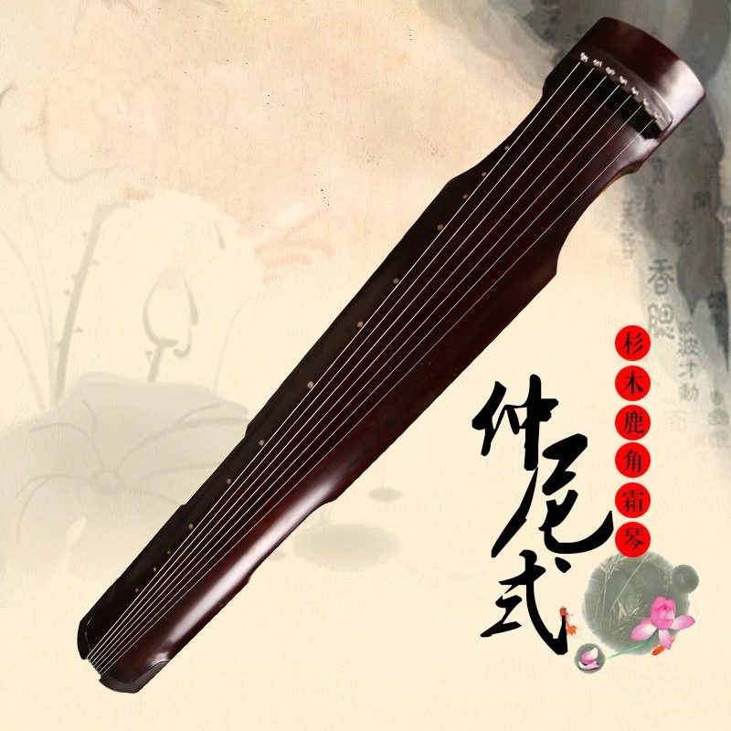 Guqin de Estilo Zhong Ni de Al - Musical Instrument Ancient avaliação e preço