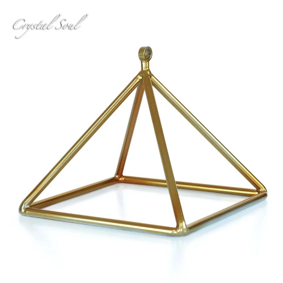 Pirâmide de cristal dourada, 4 - Musical Instrument All avaliação e preço