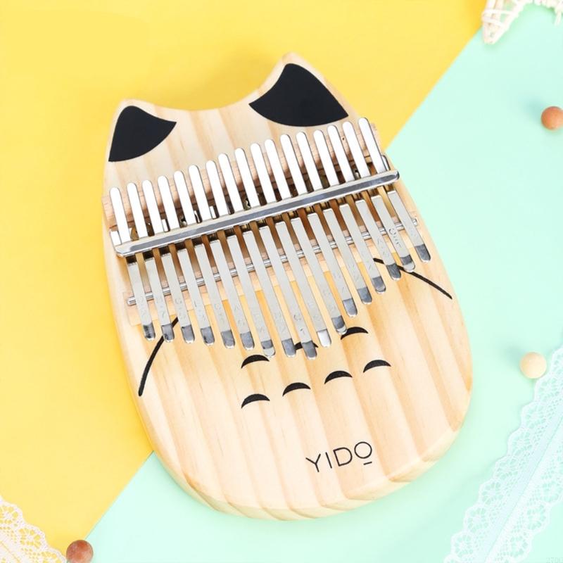 270C Kalimba 17 keys piano ded - Musical Instrument Marimba avaliação e preço