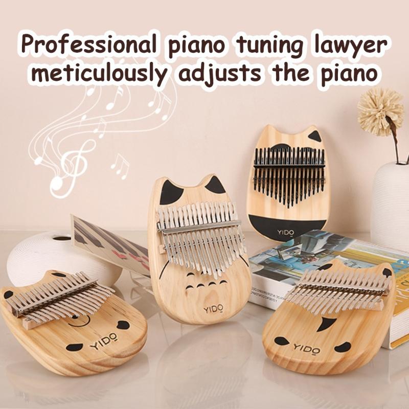270C Kalimba 17 keys piano ded - Musical Instrument Marimba avaliação e preço