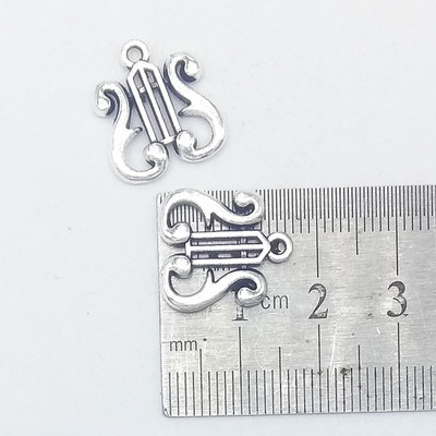 100 pçs 17x16mm liga de zinco  - Musical Instrument Ancient avaliação e preço