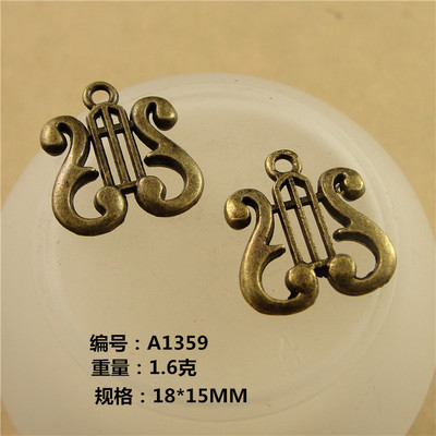 100 pçs 17x16mm liga de zinco  - Musical Instrument Ancient avaliação e preço