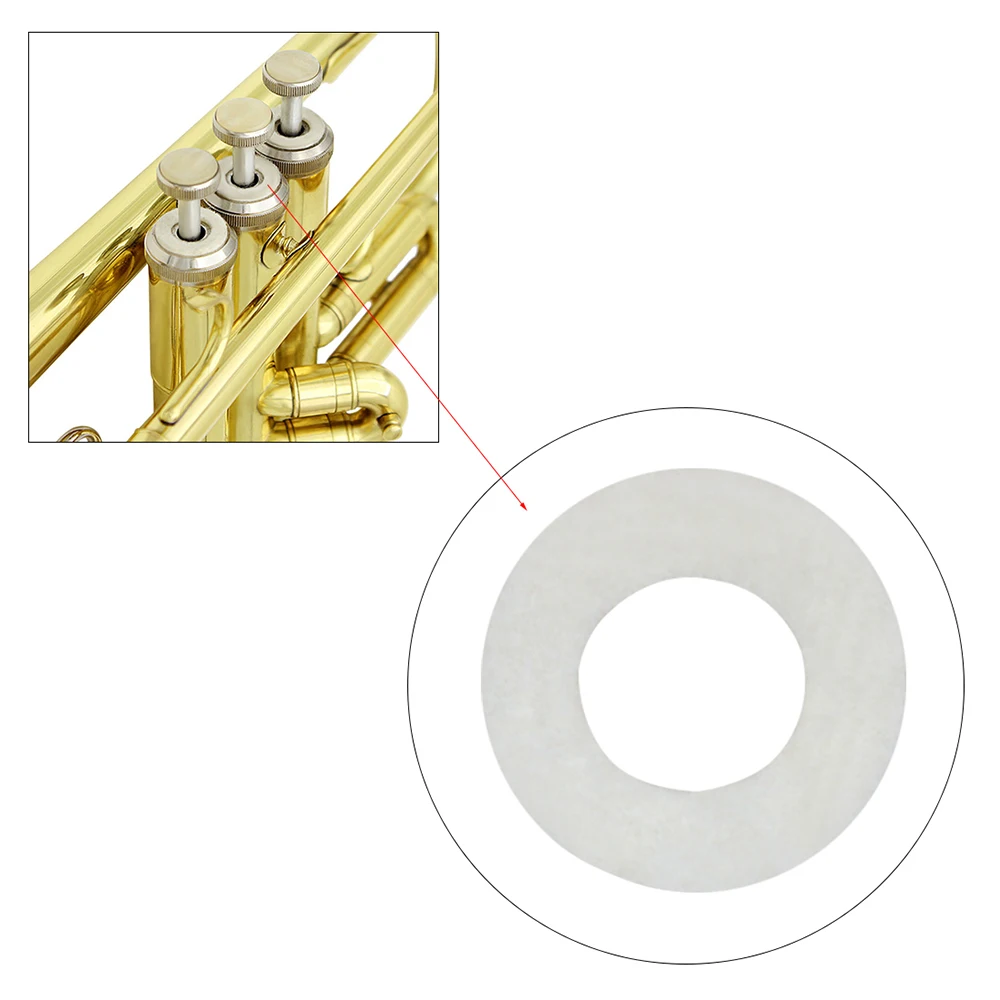 10 pçs trompete arruelas de fe - Musical Instrument Cornet avaliação e preço