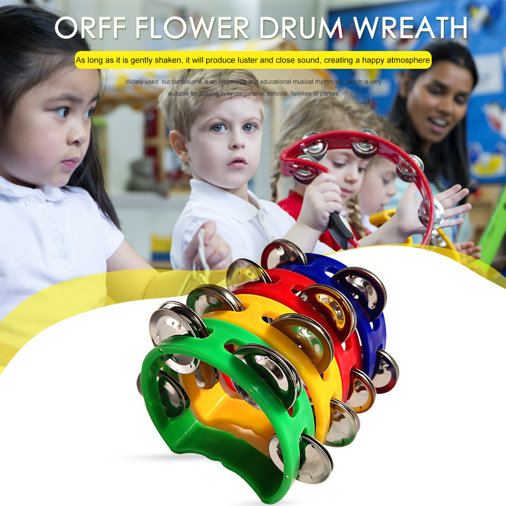 4 peças pandeiro jingles choca - Musical Instrument All avaliação e preço