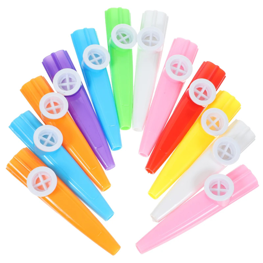 6 pçs 11.5cm plástico kazoo an - Musical Instrument Ancient avaliação e preço