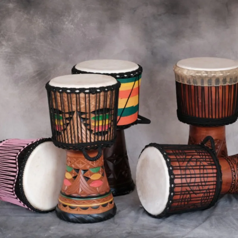 12 Polegada djembe mogno tambo - Musical Instrument All avaliação e preço