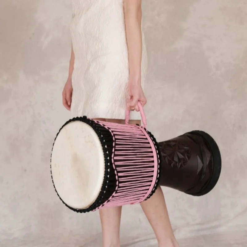 12 Polegada djembe mogno tambo - Musical Instrument All avaliação e preço