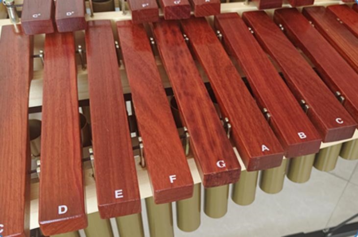 Xilofone de metal de 37 tons c - Musical Instrument Marimba avaliação e preço