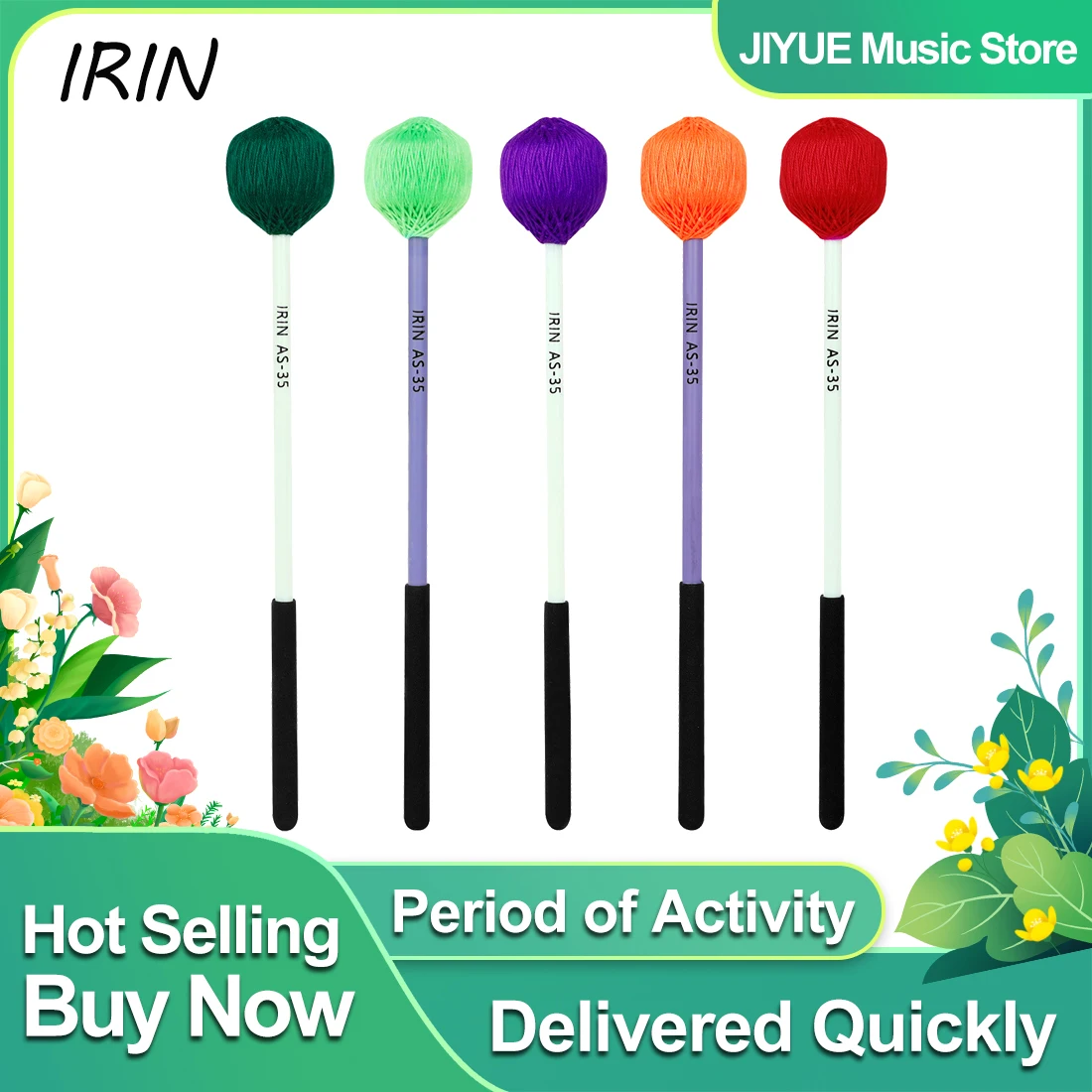 Baquetas IRIN para Marimba de  - Musical Instrument Marimba avaliação e preço