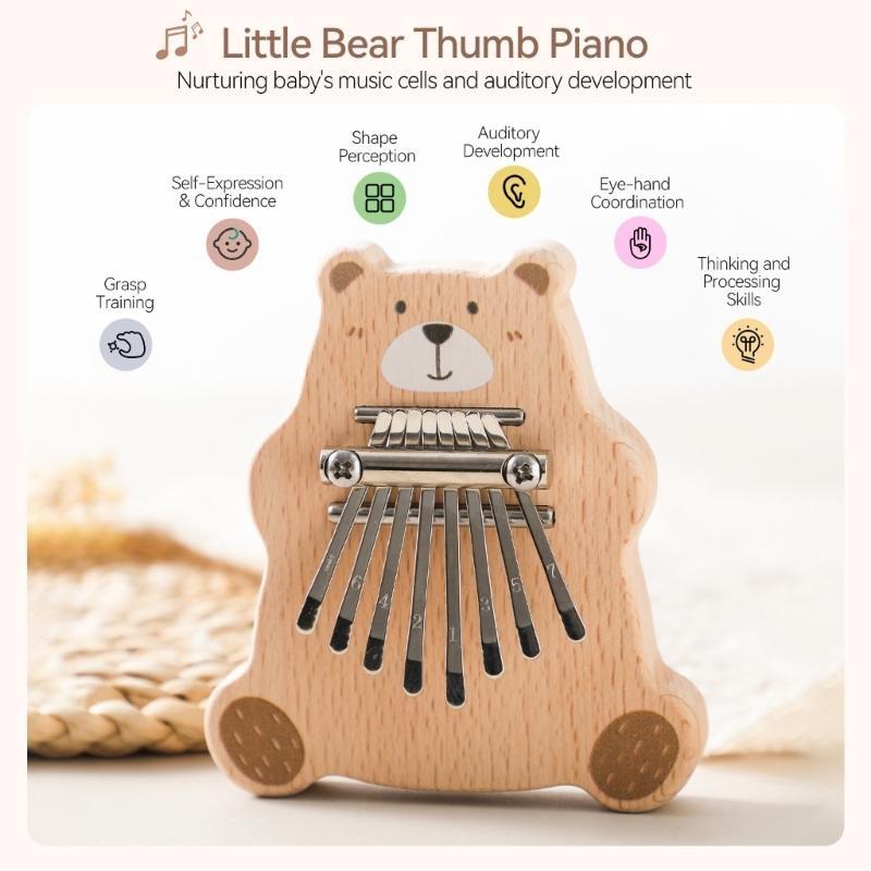 Marimba com 7 Teclas para Cria - Musical Instrument Marimba avaliação e preço