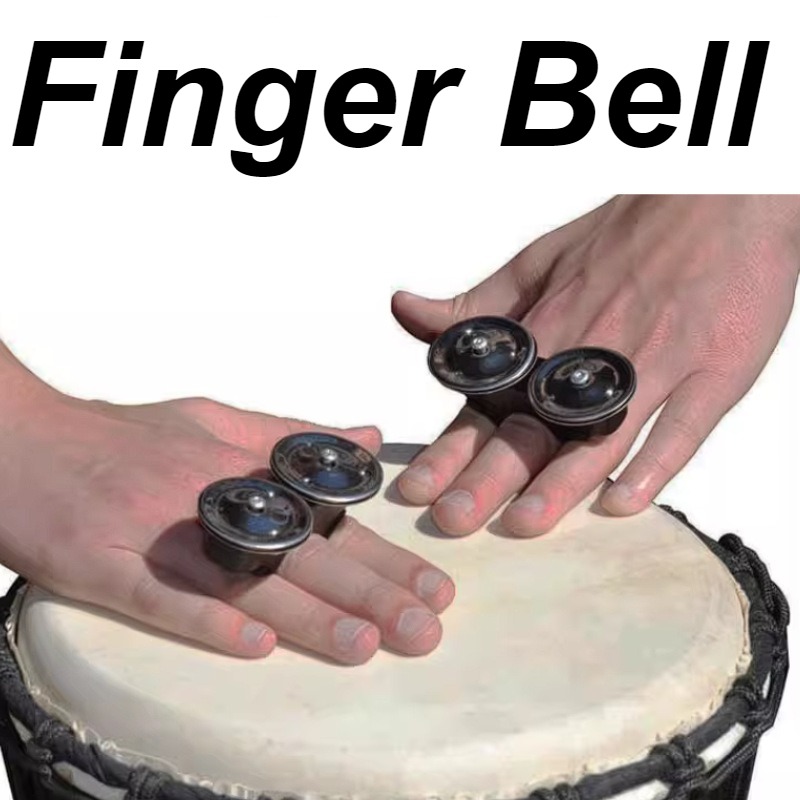 Metal dedo sino dedo jingle pa - Musical Instrument Congo avaliação e preço