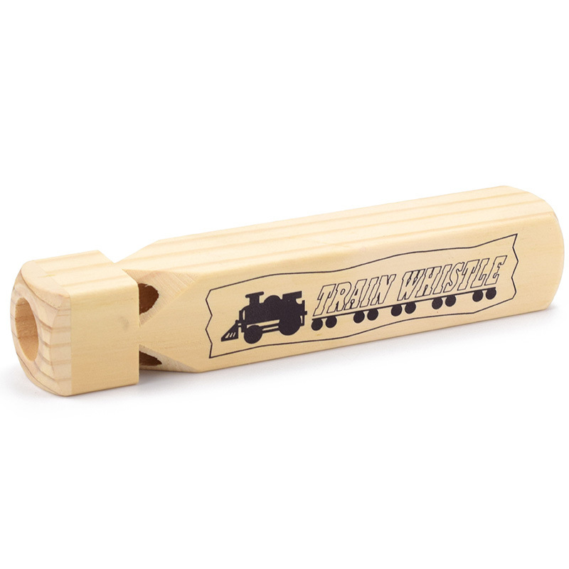 Crianças trem de madeira apito - Musical Instrument Project avaliação e preço