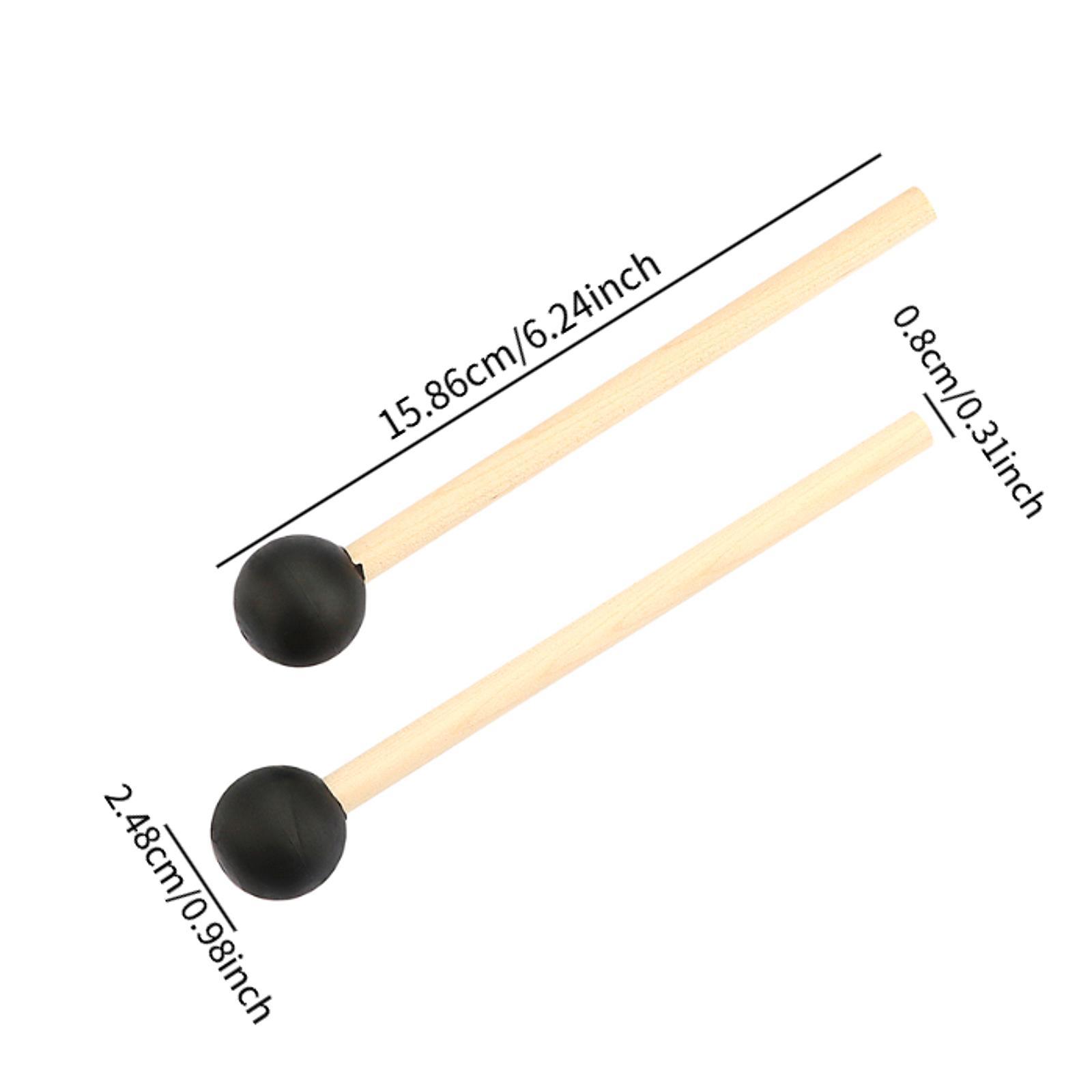 2 Peças de Baquetas de Percuss - Musical Instrument Marimba avaliação e preço
